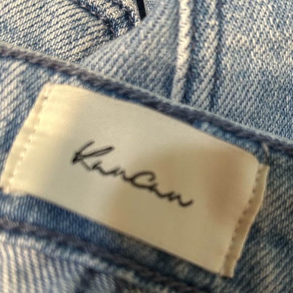 KanCan Wide Leg High Rise Cropped Jeans Size 29 - Picture 7 of 9